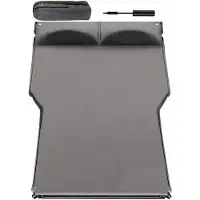 Lescars Selbstaufblasendes XXL-Autobett für Kofferraum & Rückbank, 180x105x5cm