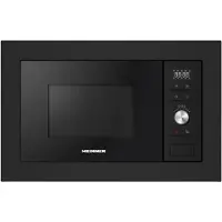 Heinner HMW-MDBI28GDBK Einbau-Mikrowelle 28L , 900W, Grill 1000W, 21 Programme, Schwarz