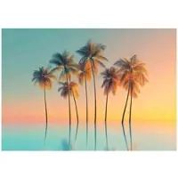 WALLARENA FOTOTAPETE Meer Palmen Hawaii 350x250