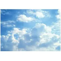 WALLARENA FOTOTAPETE Himmel Wolken Vlies Tapete Wohnzimmer 200x140