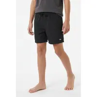 Quiksilver Badeshorts "EVERYDAY VOLLEY YTH 14" für Kinder und Jugendliche, unifarbenes Design, mit Badge
