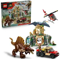 LEGO Jurassic World 76976 Spinosaurier & Quetzalcoatlus: Hubschrauber-Einsatz