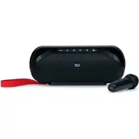 BigBen Interactive Partybtlite2 Bluetooth-lautsprecher Schwarz Schwarz One Size