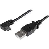 StarTech.com Micro USB Lade/Sync-Kabel - St/St - Micro USB rechts gewinkelt - 2m - USB auf Micro USB Ladekabel