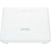 Zyxel DX3301-T0, Wi-Fi 6 (802.11ax), Dual-Band (2,4 GHz/5 GHz), Ethernet/LAN, ADSL, Weiß, Tabletop-Router