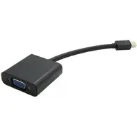Value Mini DisplayPort-VGA Adapter, Mini DP ST - VGA BU, Aktiv