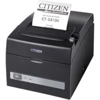 Citizen CT-S310II, Thermodruck, POS-Drucker, 160 mm/sek, 1,5 x 3 mm, 65 - 75 µm, 8,3 cm