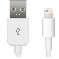 Microconnect LIGHTNING2, 2 m, Lightning, USB A, Stecker, Stecker, Weiß