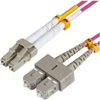 Microconnect FIB422003P, 3 m, OM4, LC, SC
