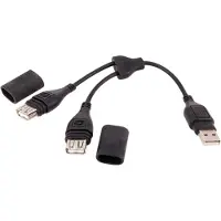 ItalyRacing Usb Kabelverteiler Mit Wasserdichter Abdeckung (El)