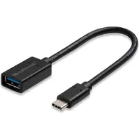 Microconnect USB3.1CAF02BH, 0,2 m, USB C, USB A, USB 3.2 Gen 1 (3.1 Gen 1), Schwarz