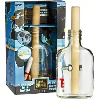 Eureka Gehirnpuzzle - Message in a Bottle 3D Flaschenrätsel für Erwachsene