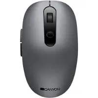 Canyon CNS-CMSW09DG, Optisch, RF Wireless + Bluetooth, 1600 DPI, Grau