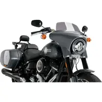 Puig Sportscheibe High-Road stark getönt für Harley-Davidson Spor Unisexneutral138 - Motorradteile - Anbauteile