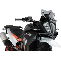 Puig Sportwindschild leicht rauchig 420x365mm für KTM SMT