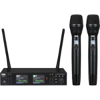 DNA Professional XMIC 2 - Doppelset kabellos: 2 Handmikrofone + Empfänger (518–542 MHz)