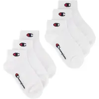 Champion Kurzsocken "6 Pack Quarter Socks" Set, 6 Paar tlg. für Kinder, sportlicher Look, mit unifarbenem Design