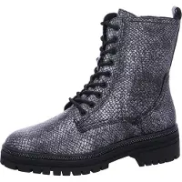 Marco Tozzi Schnürstiefel Grau