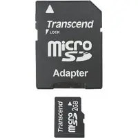 Transcend TS2GUSD, 2 GB, MicroSD, NAND, 20 MB/s, 13 MB/s, Schwarz
