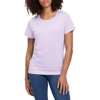ENERGETICS Damen T-Shirt Jewel SS W MELANGE/BLACK/ANTHRA