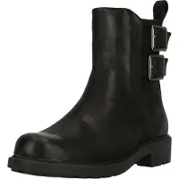 Clarks Schnürschuh "Orinoco2 Bay Black Leather" mit stilvollen Schnallen