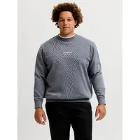 Jack & Jones Sweatshirt "JJESOHO SWEAT CREW NECK NOOS PLS", Baumwollmischung, regular fit