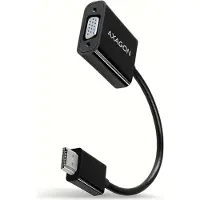 Axagon RVH-VGN Video Kabel Adapter 0,15 m HDMI Typ A (Standard) VGA (D-Sub) Schwarz