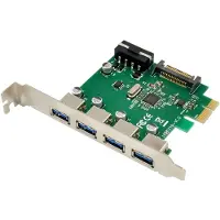 Microconnect MC-USB3.0-F3B1, PCIe, USB 3.2 Gen 1 (3.1 Gen 1), VIA Labs VL805, 5 Gbit/s, 5 V, 0,9 A