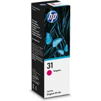 HP 31 Magenta Original Tintenflasche, 70 ml, Original, Magenta, , Ink Tank 310, Ink Tank Wireless 410, Smart Tank 350, Smart Tank Wireless 450, Smart..., 9100 Seiten, Standardertrag