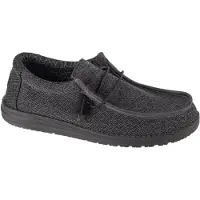 HEY DUDE HEYDUDE Wally Sox Herren Halbschuhe Total Black Größe 42