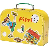 Peppi Pitkätossu Pippi Suitcase 25 cm, gelb