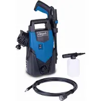 Scheppach Elektro Hochdruckreiniger HCE1400 - 1400W | 110bar | 6,8L/min | Quick-Connect-System | inkl. Zubehör
