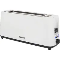 Tristar BR-1056, 2 Scheibe(n), Weiß, Kunststoff, Tasten, Drehregler, 900 W, 230 V
