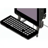 Zebra KT-KYBDTRAY-VC80-R, Schwarz, Grau, VC80, 1 Stück(e)