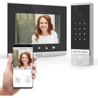 Avidsen Verkabeltes und verbundenes Bildtelefon mit integriertem Digicode - Extel Code Connect - 720320.