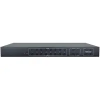 VivoLink VLHDMIMAT8X8, 3840 x 2160 Pixel, 18 Gbit/s, PCM, Schwarz, 24 W, 100 - 240 V