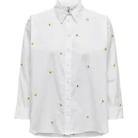 ONLY Hemdbluse "ONLNEW LINA GRACE LS EMB SHIRT NOOS WVN"