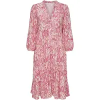 ONLY Kleid für den Alltag Milana 15308233 Rosa Regular Fit