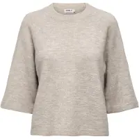 ONLY Strickpullover "ONLSIMONI 3/4 PULLOVER KNT NOOS" Materialmix, regular fit