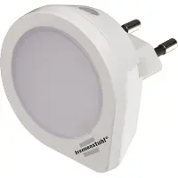 Nedis Brennenstuhl NL 01 QD, Stecker-Nachtlicht, Weiß, Kunststoff, Warmweiß, IP20, 1 Glühbirne(n)