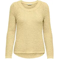 ONLY Strickpullover "ONLGEENA XO L/S PULLOVER KNT NOOS" Materialmix, regular fit
