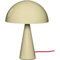 Hubsch Mush Mini Tischleuchte, sand hell, Metall, Höhe 34 cm - HÜBSCH , Mush Mini, Beige, für Wohnzimmer, Metall, Modern