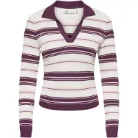 ONLYU Onlkaya Ls Stripe Polo KNT Noos