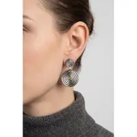 Purelei Artistic Ohrringe Silver Größe: OS | Ohrringe Outlet | Damen | Grau