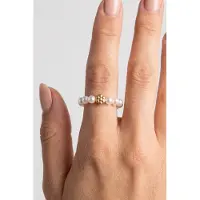 Purelei Anxiety Shiny Bloom Ring Gold / 56-60 Größe: M-L | Ringe Outlet | Damen | Gelb