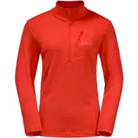 Jack Wolfskin Halb-gezipptes Fleece für Damen Kolbenberg (GT)