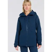 CMP Winterjacke mit Kapuze mit farblich passend gefütterter Kapuze, wärmend, winddicht