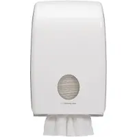 Kimberly Clark Kimberly-Clark Aquarius Papierhandtuchspender 6945, L 150 x B 100 x H 132 mm, Kunststoff, weiß