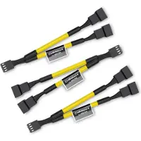 Noctua NA-SYC1 chromax.yellow Y-Splitterkabelset für Lüfter