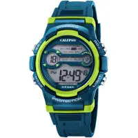Calypso Digital Crush Armbanduhr Datum Alarm Stoppuhr Licht K5808/3